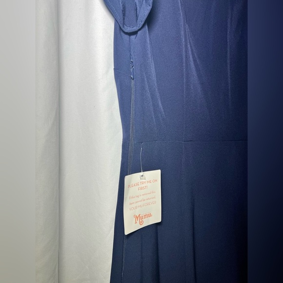 Show Me Your MuMu Geneva Crepe Gown | XXS NWT - Picture 10 of 11